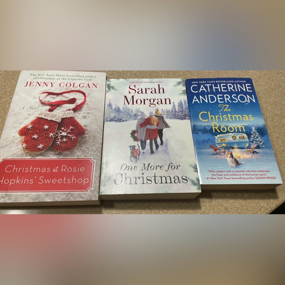 Paperback assortment of Christmas books